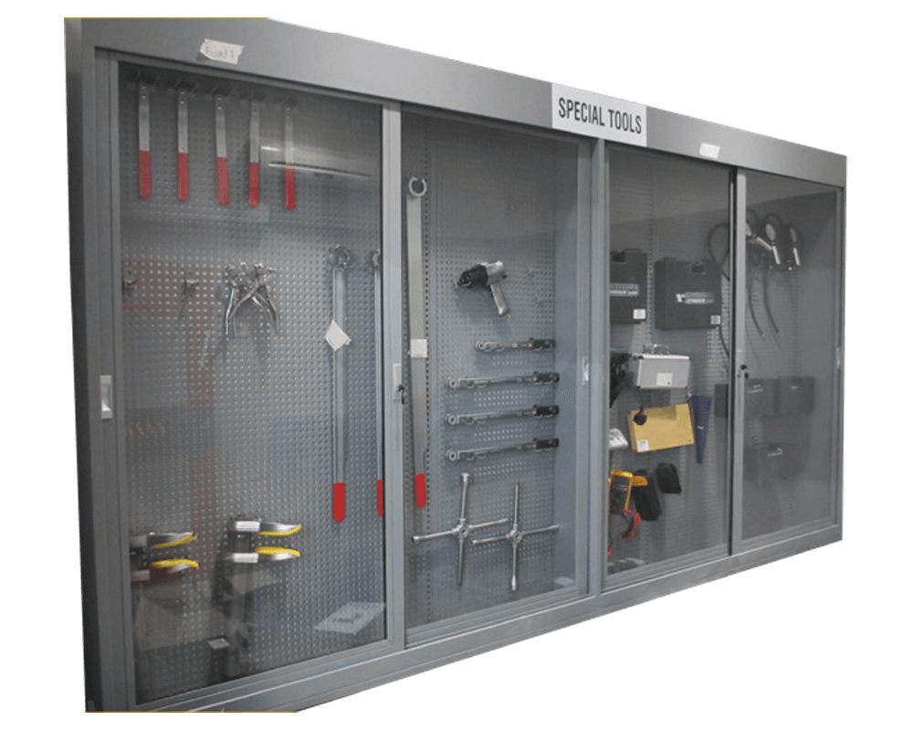 Special Tool Organiser Cabinet with Acrylic Door